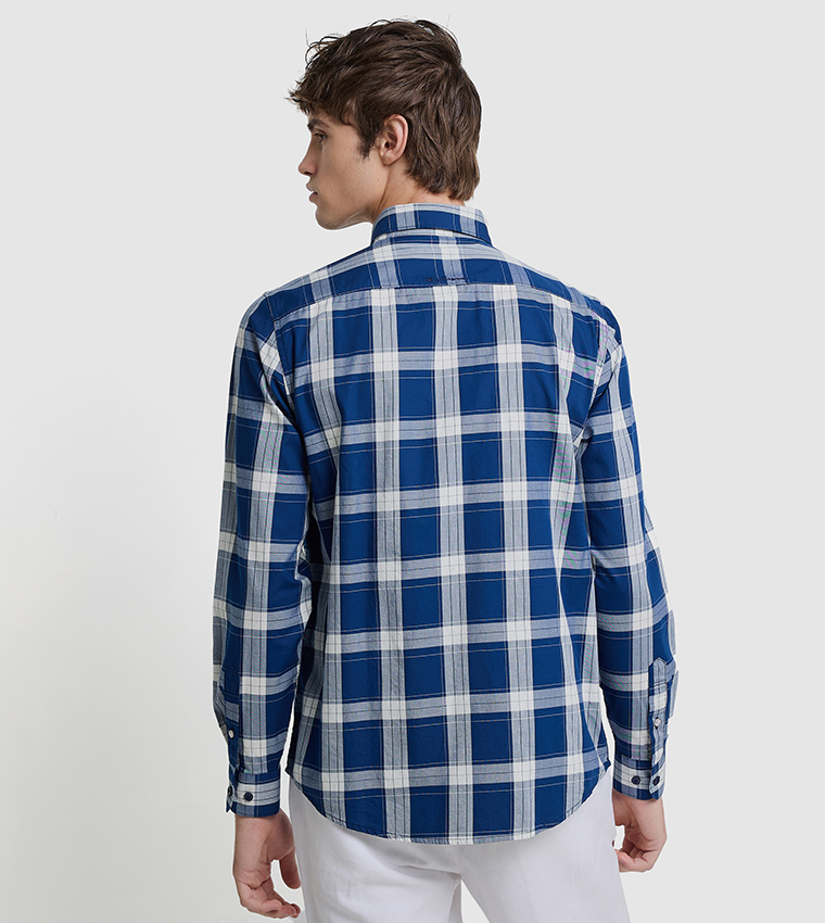 Plaid Long Sleeves Shirt
