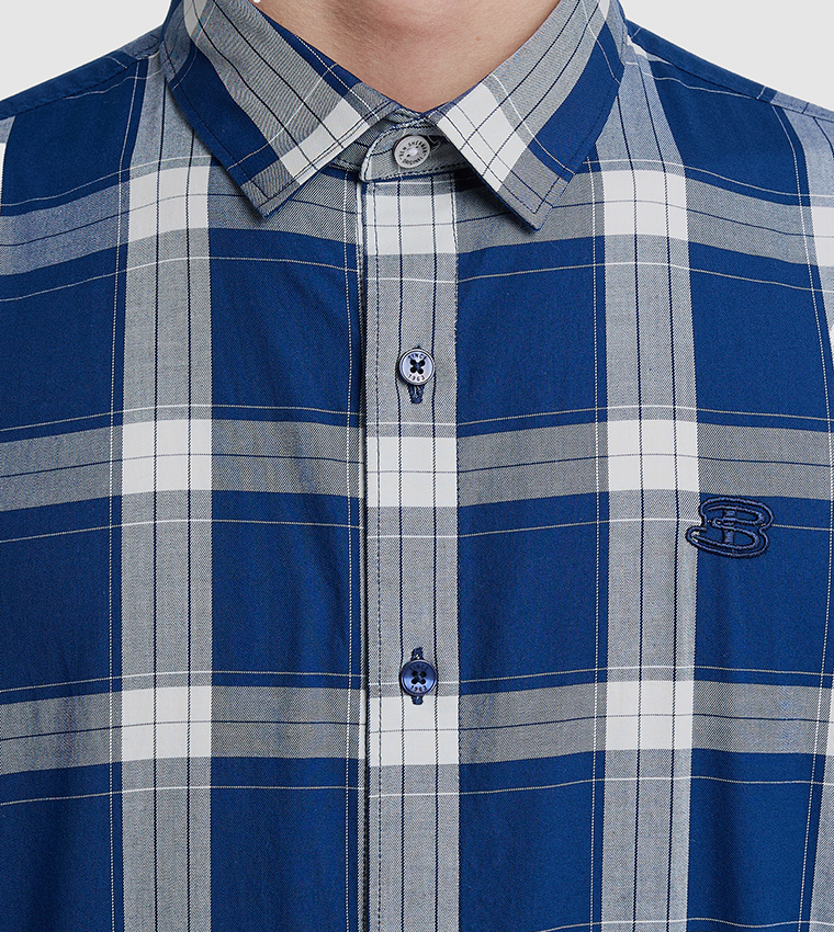 Plaid Long Sleeves Shirt
