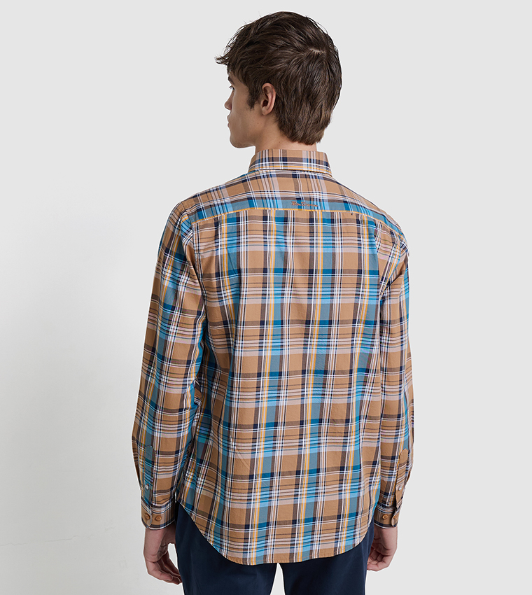 Plaid Long Sleeves Shirt