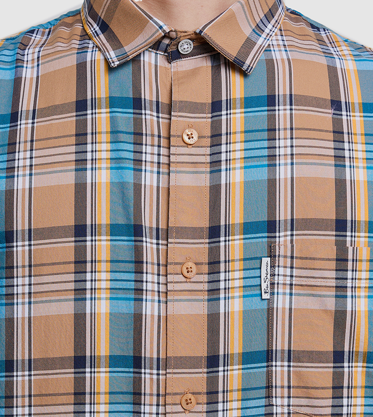 Plaid Long Sleeves Shirt