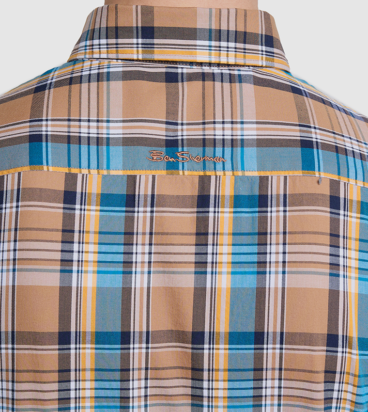 Plaid Long Sleeves Shirt