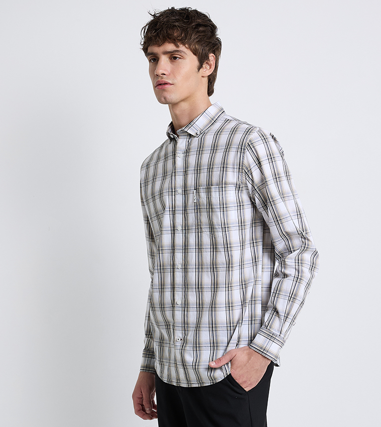 Plaid Long Sleeves Shirt
