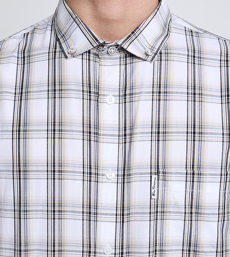 Plaid Long Sleeves Shirt