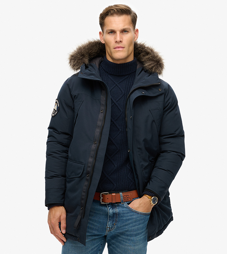 Everest Faux Fur Parka Jacket