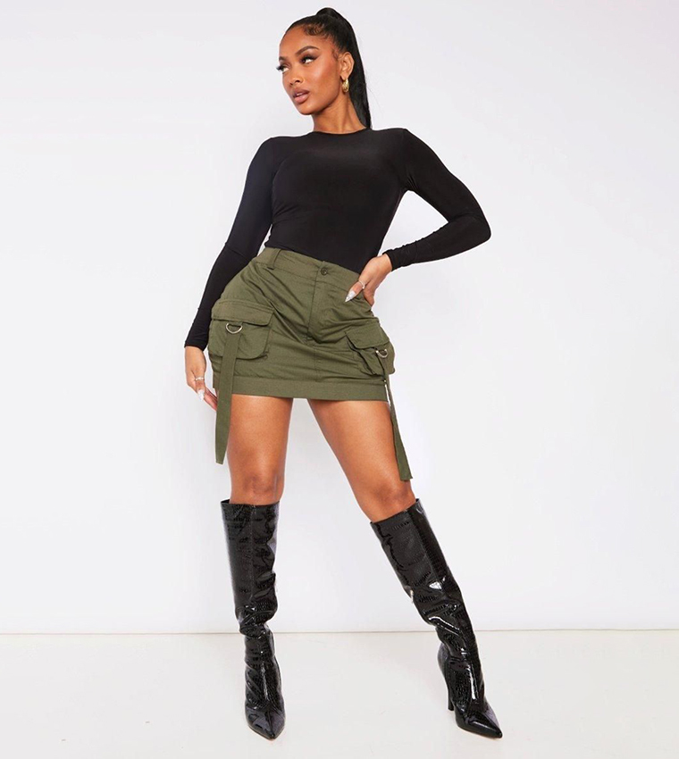Shape Slinky Long Sleeves Bodysuit Top