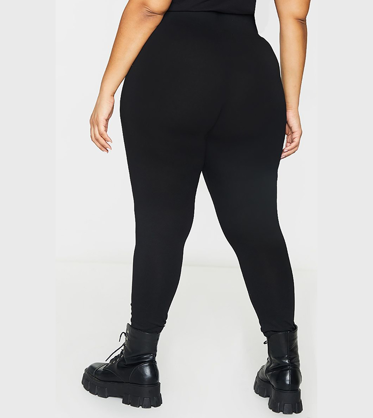 Curve High Waist Jersey Leggings
