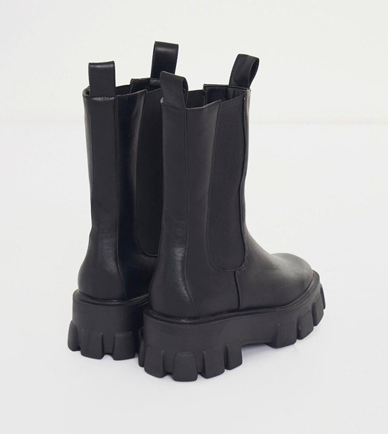 Buy PrettyLittleThing Wide Fit Extreme Chunky Sole Calf Chelsea