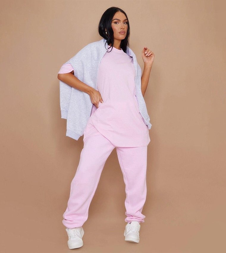 Solid Short Sleeves Oversized T-Shirt