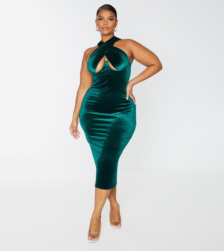 green emerald velvet dress Evelyn Emerald Mini Dress  Shop Stylish & Elegant Dresses at Lady Black Tie Large
