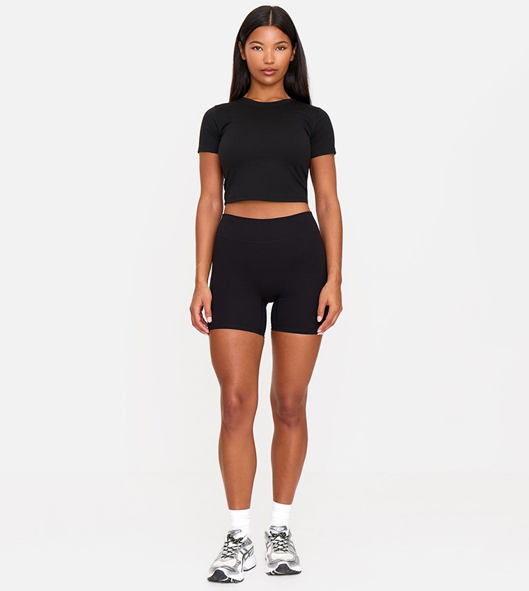 Ultimate Sculpt High Waist Gym Shorts
