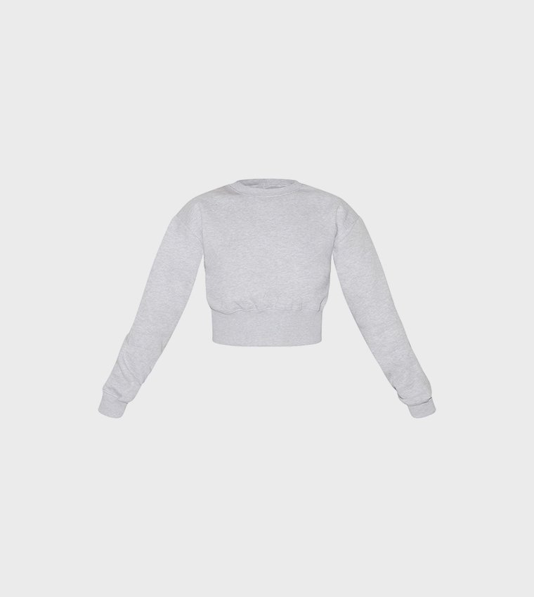 Tall Solid Cropped Sweatshirt