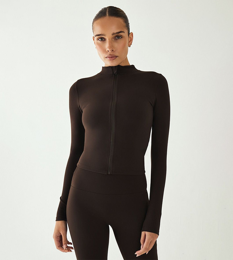 Espresso Ultimate Sculpt Active Jacket