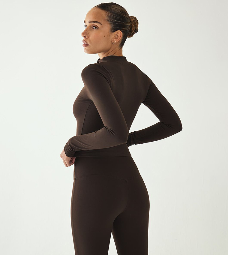 Espresso Ultimate Sculpt Active Jacket