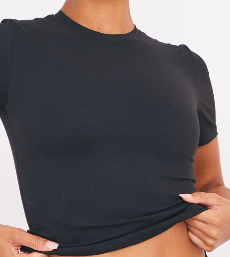 Ultimate Sculpt Longline Short Sleeves Top