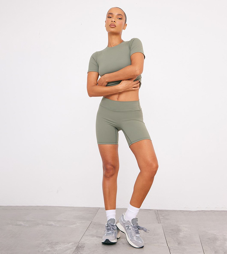 Ultimate Sculpt Longline Short Sleeves Top