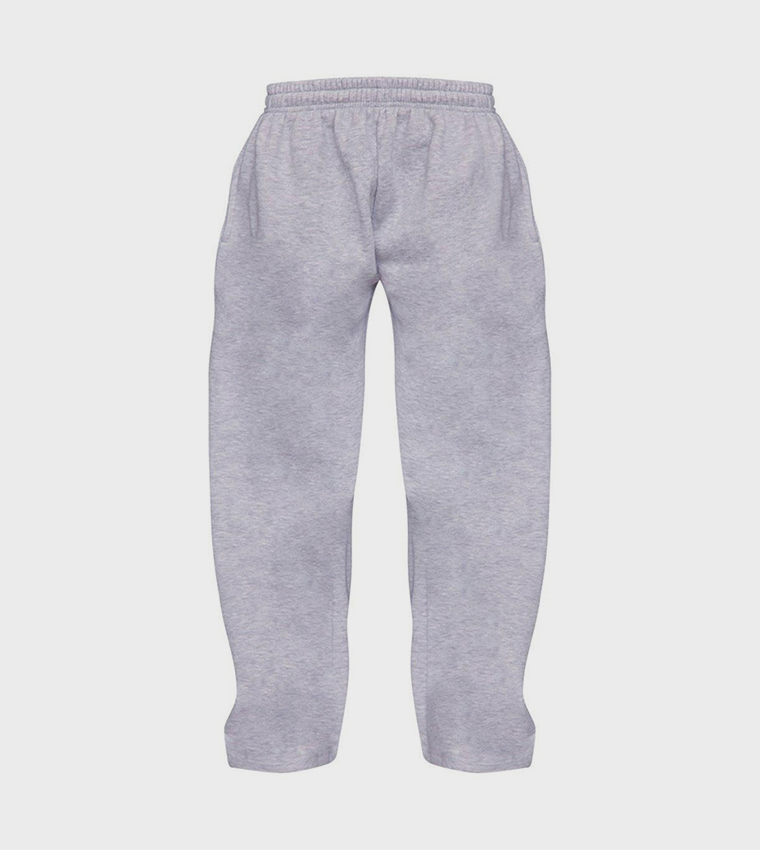 Petite Solid Super Wide Leg Sweatpants
