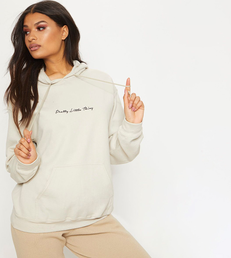 Solid Oversized Hoodie