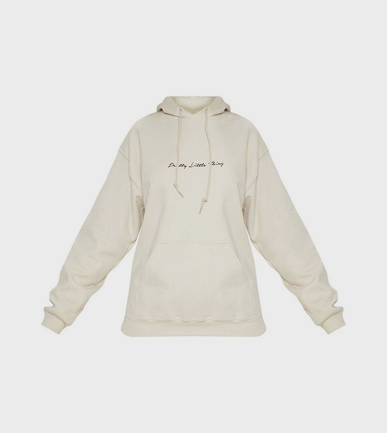 Solid Oversized Hoodie