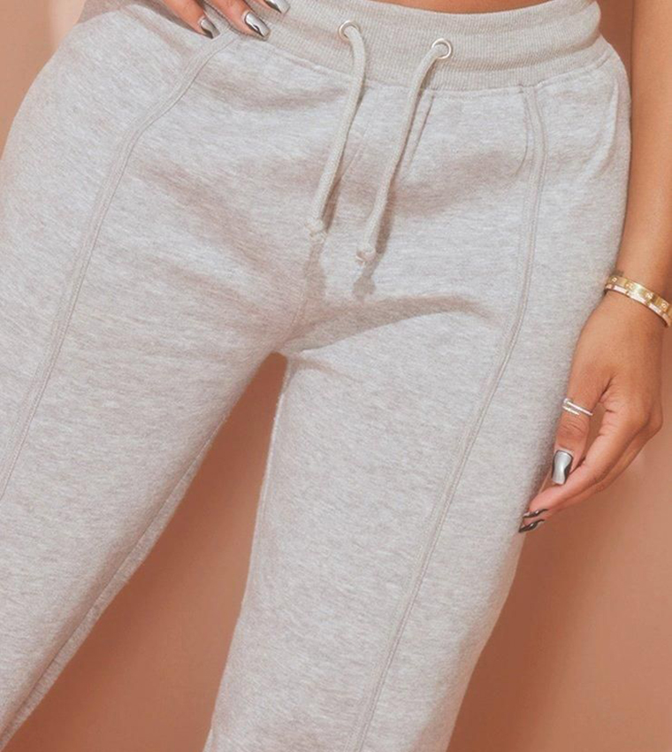 Shape Banded High Waist Wide Leg Sweatpants