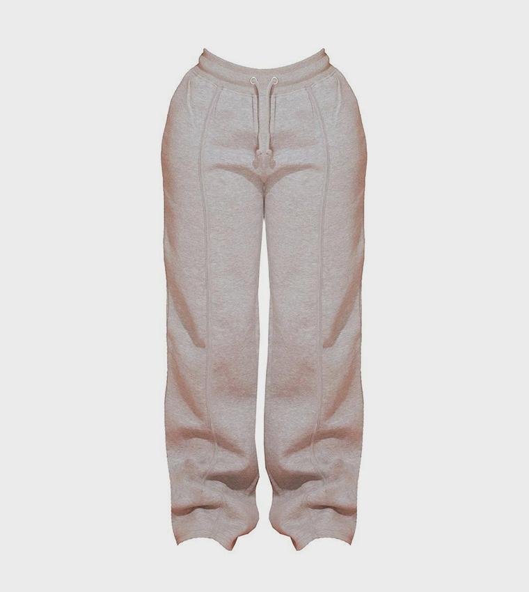 Shape Banded High Waist Wide Leg Sweatpants