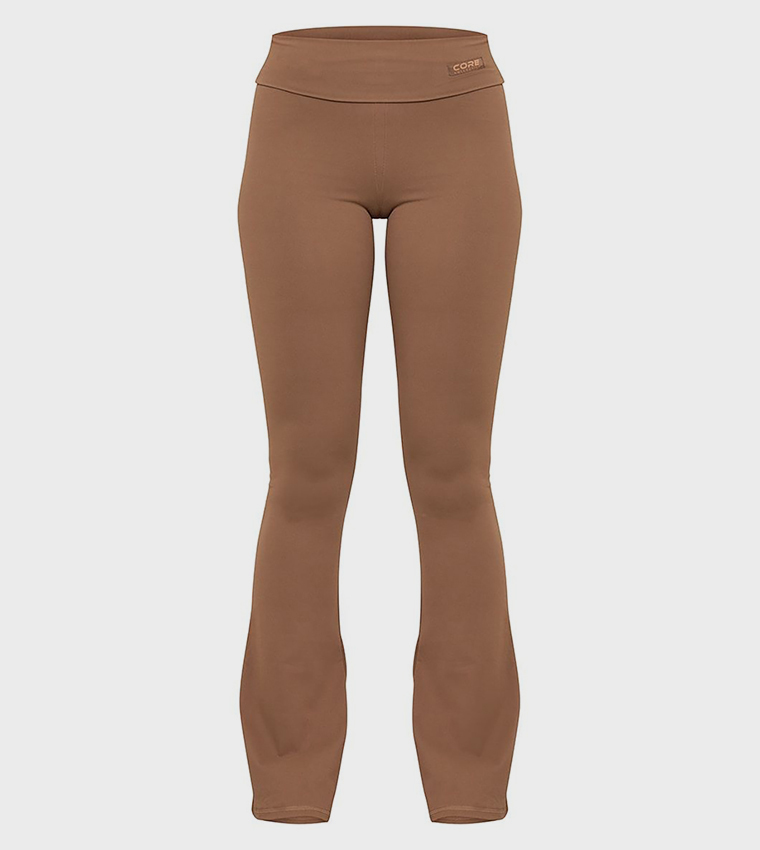 Tall Sculpt Foldover Waist Flared Pants