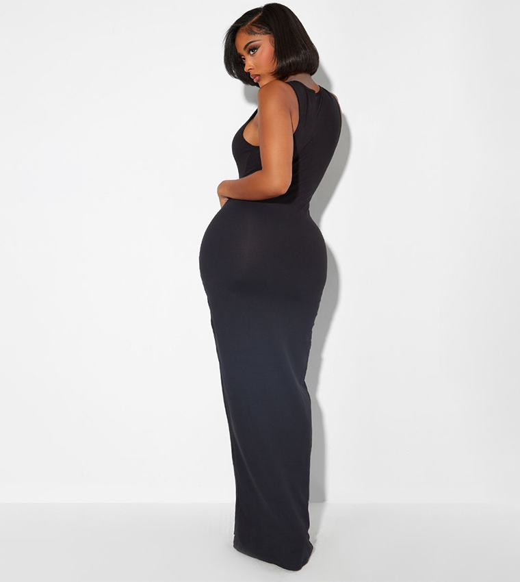 Shape Sculpted Racer Maxi Dress