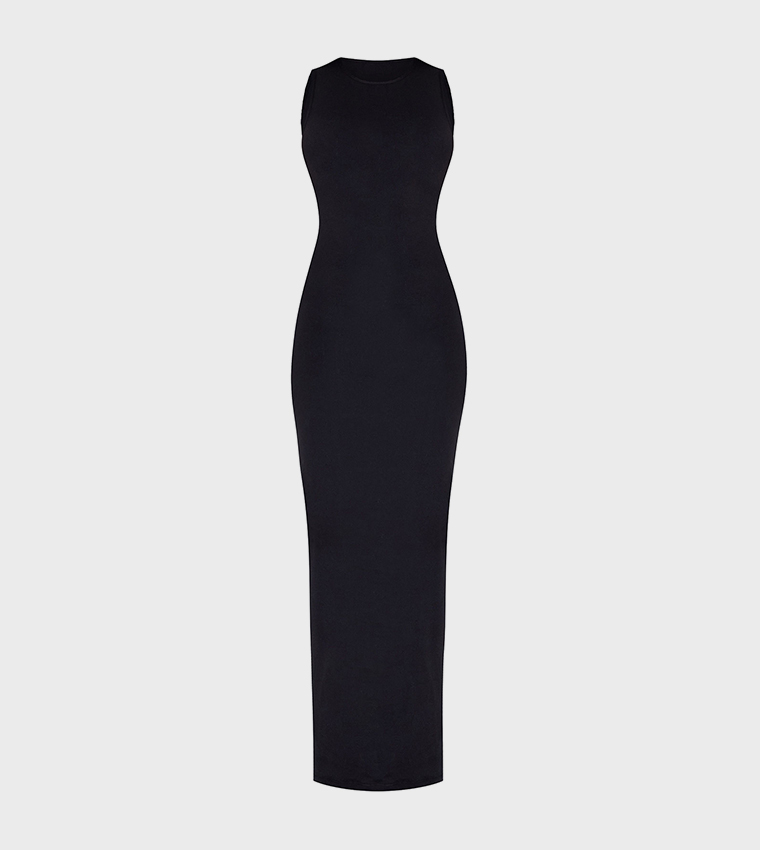 Shape Sculpted Racer Maxi Dress