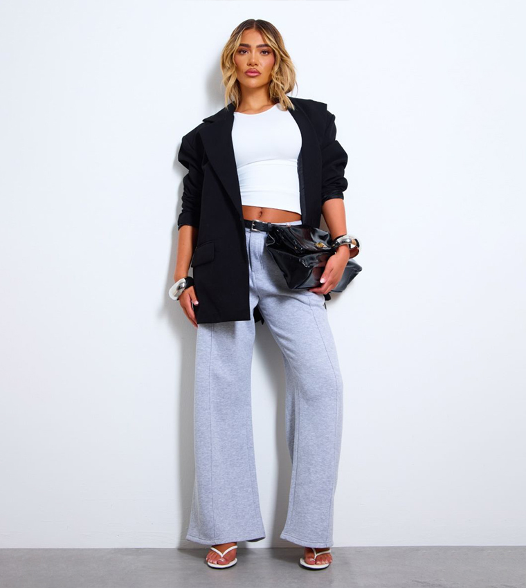 Contour Crew Neck Crop Top