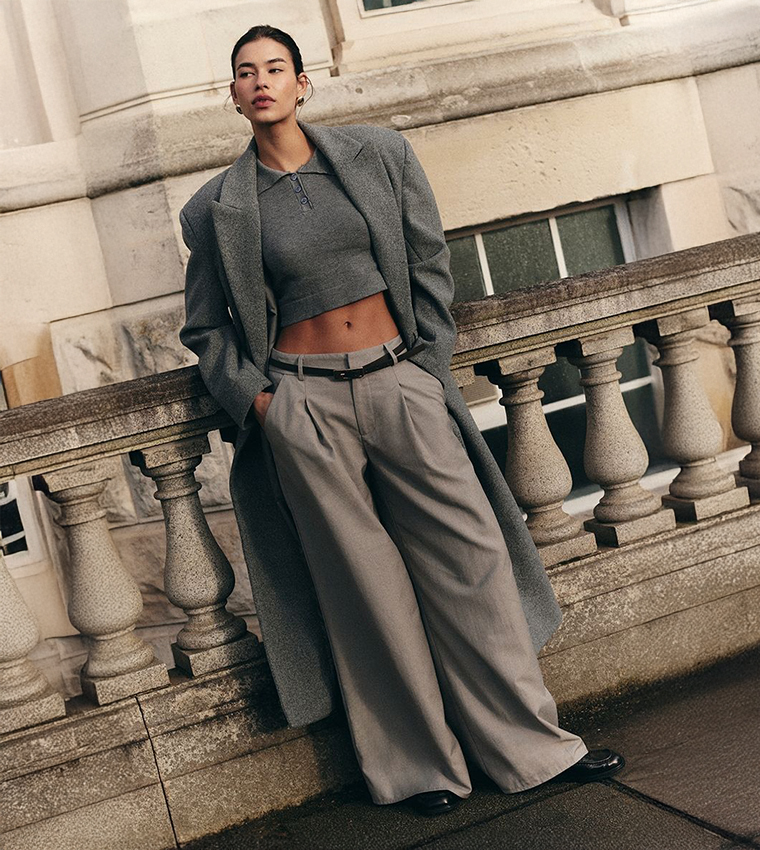 Structured Extreme Oversized Double Breasted Coat