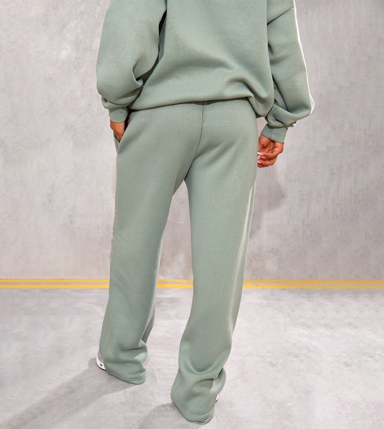 Athletics Club Embossed Straight Fit Sweatpants