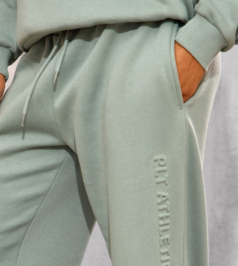 Athletics Club Embossed Straight Fit Sweatpants