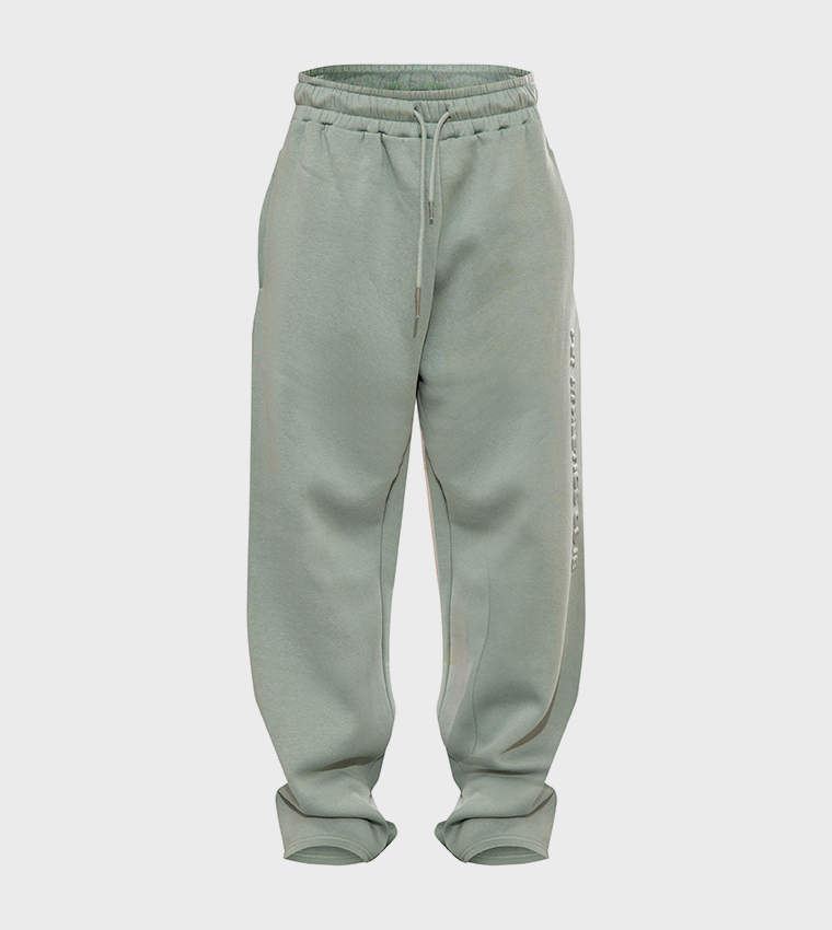 Athletics Club Embossed Straight Fit Sweatpants