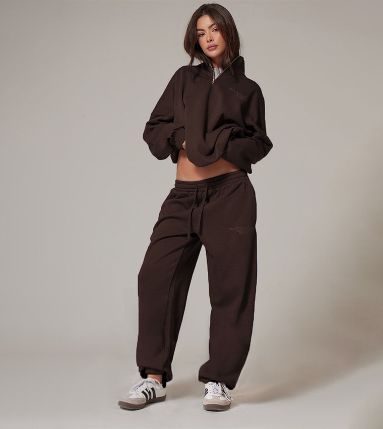 Premium Print Cuffed Joggers