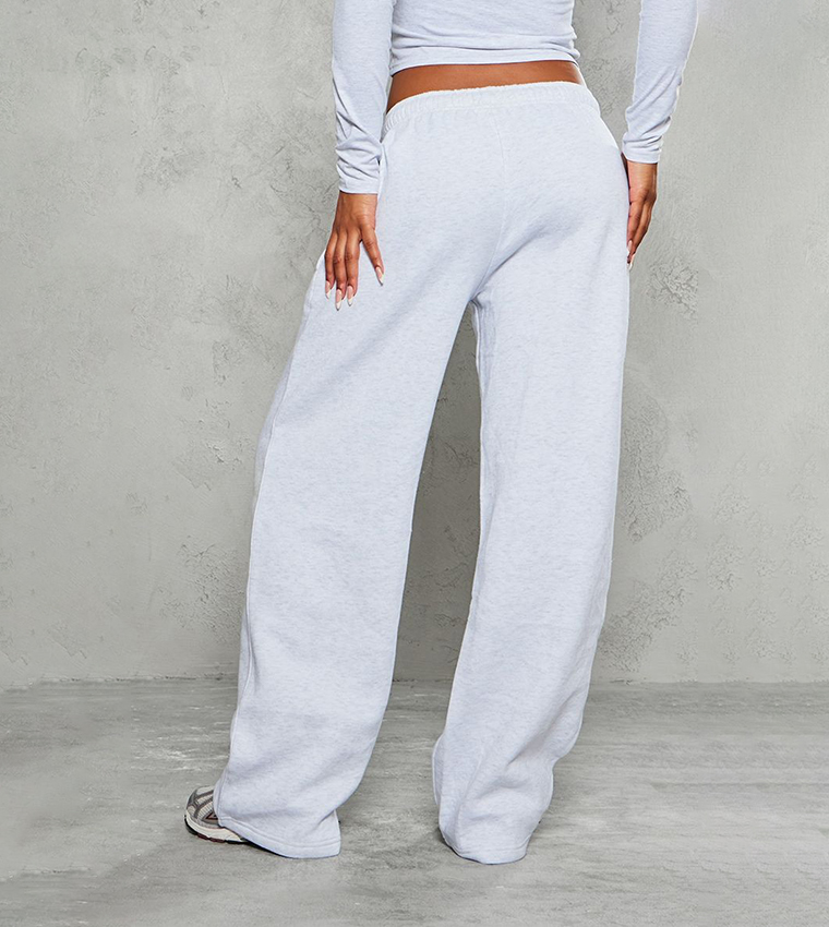 Embossed Studio Archives Wide Leg Sweatpants