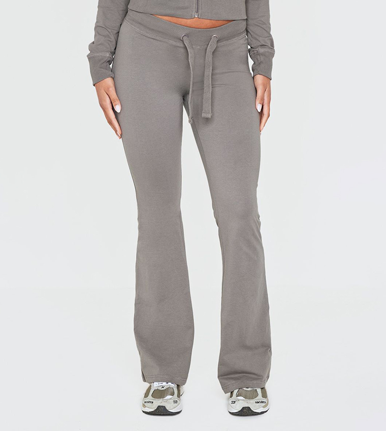 Low Rise Skinny Flared Trousers