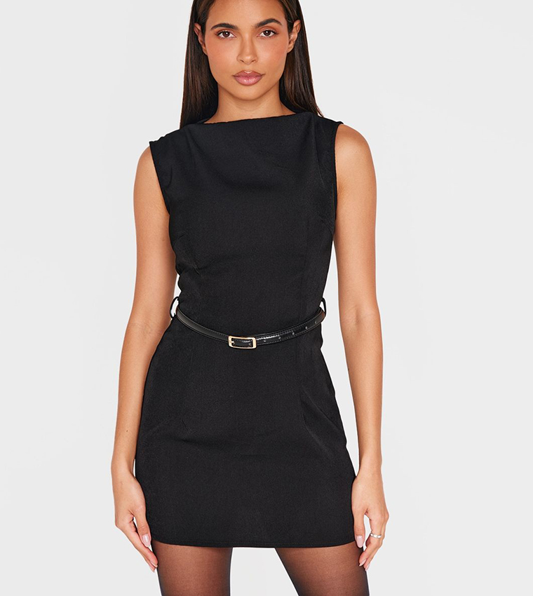 black mini dress lace Backless Christmas Party Festival Outfit Hourglass Azazie Azuree Black Stretch Color:Magenta