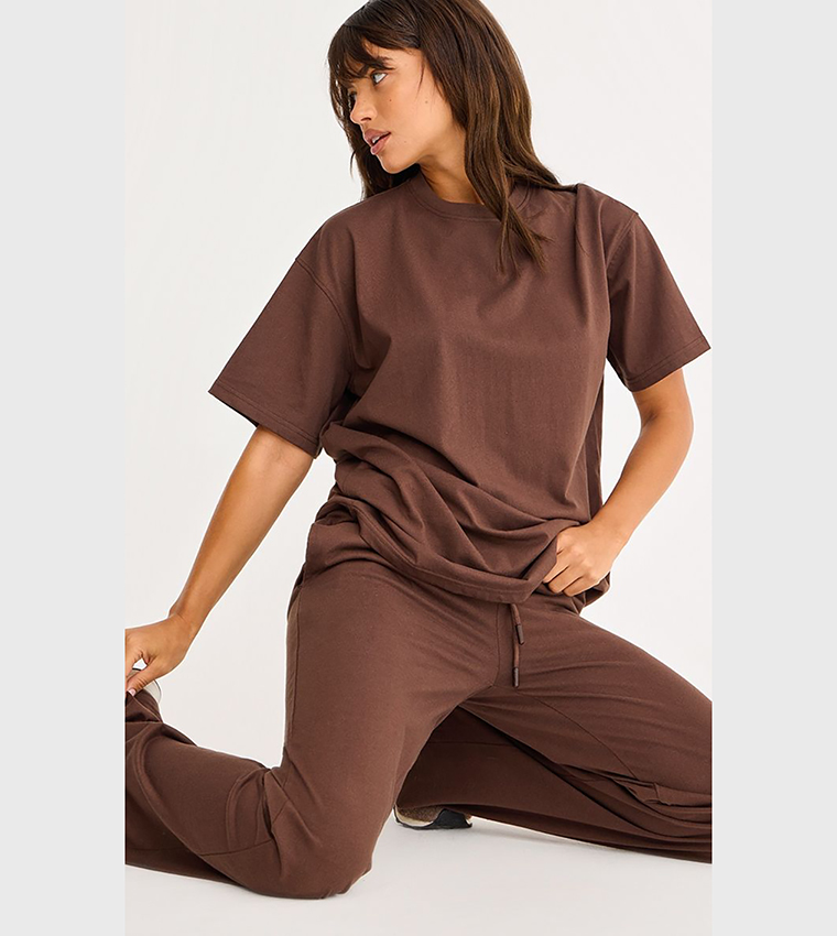 Drawstring Waist Low Rise Pants
