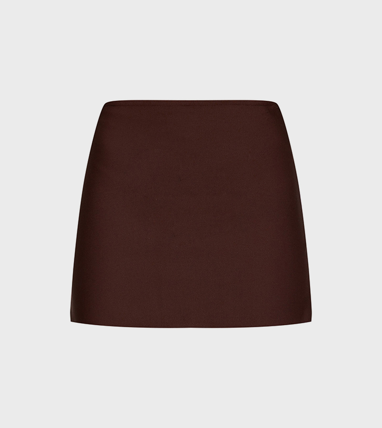 Tailored Mini Skirt
