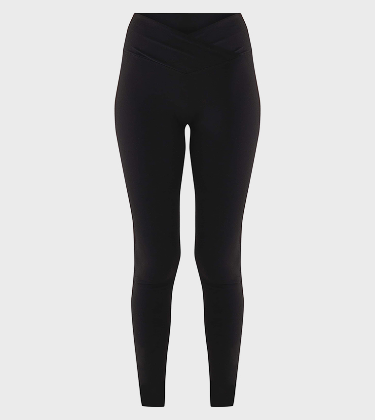 Sculpt Wrap Waist Gym Leggings
