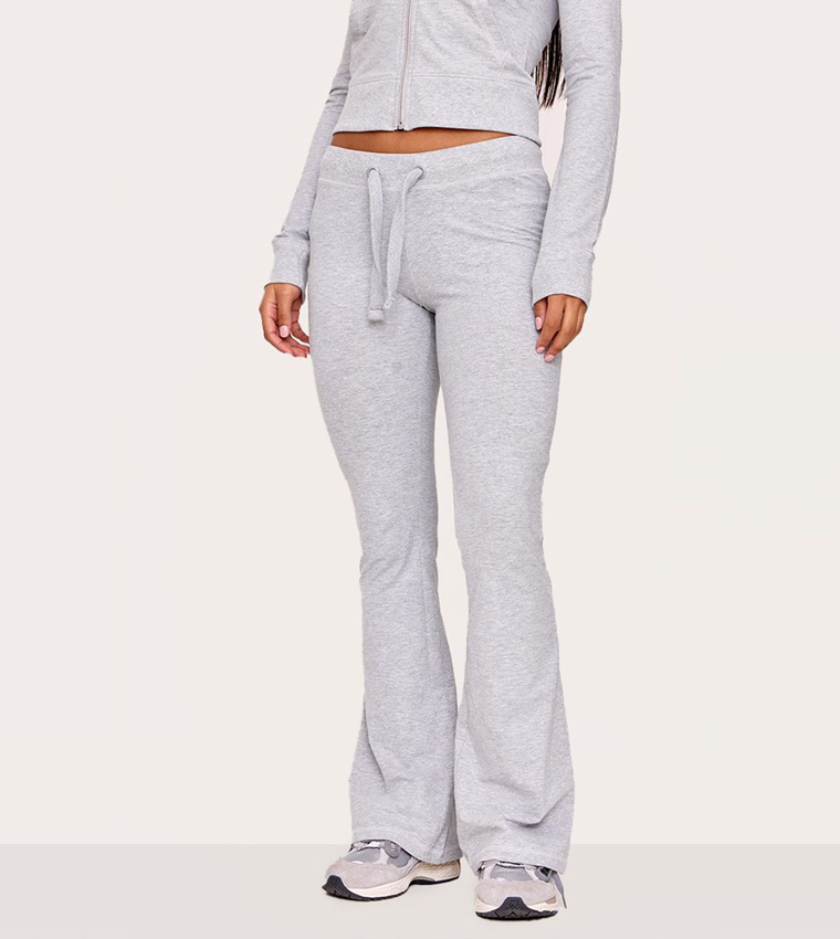 Low Rise Skinny Fit Flared Trousers