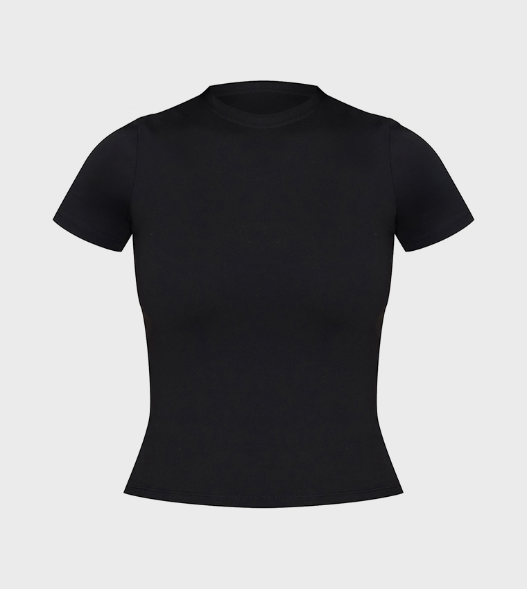 Tall Sculpt Longline Short Sleeves Active Top
