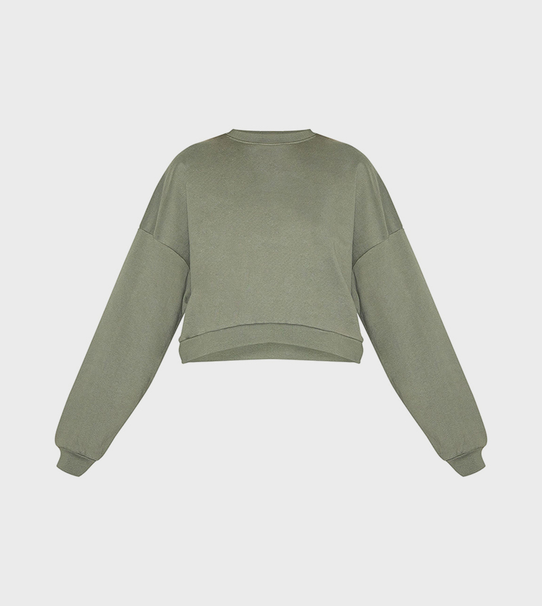 Solid Premium Boxy Sweatshirt