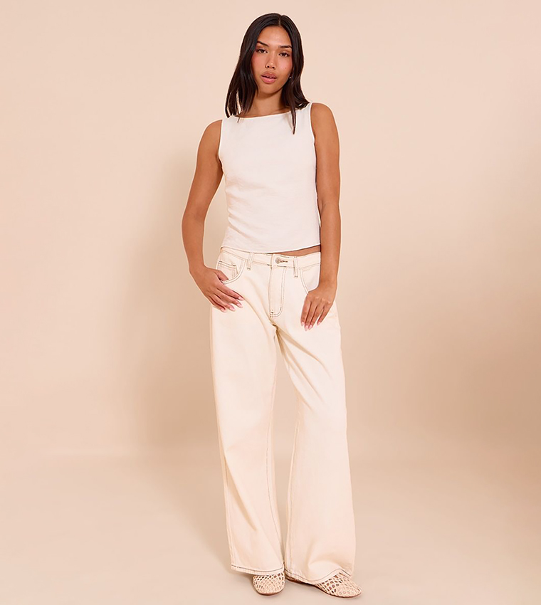 Faux Suede Sleeveless Top