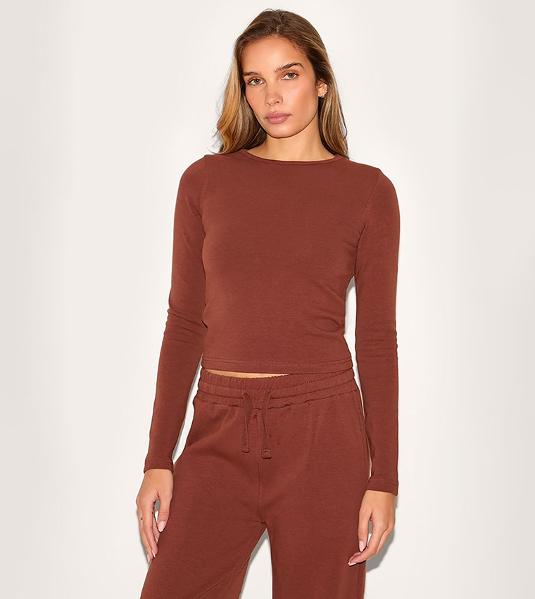 Interlock Long Sleeves Top