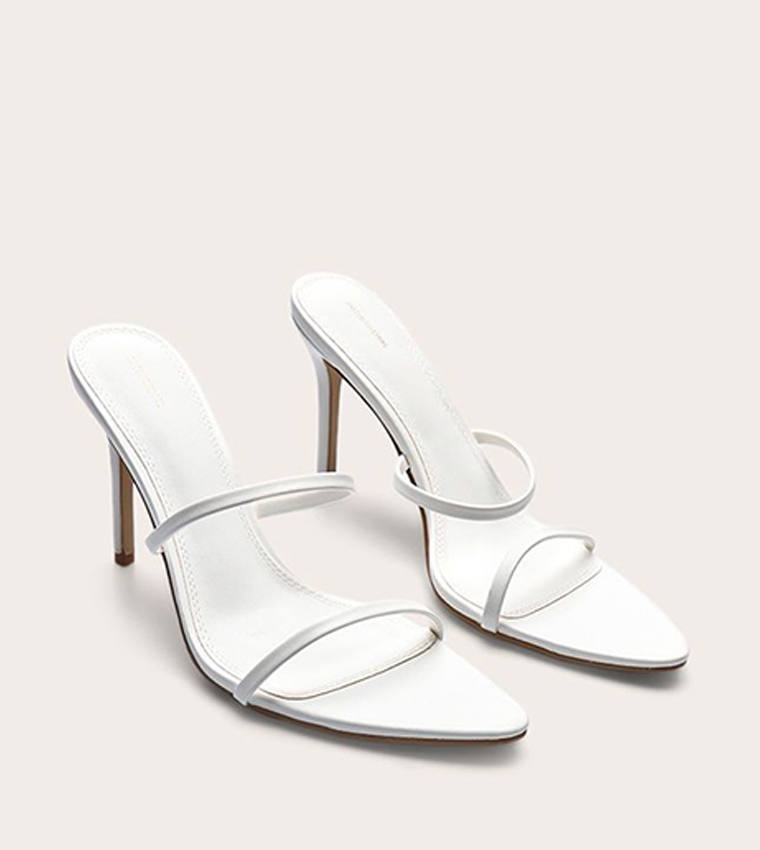 Pointed Toe High Stiletto Heel Sandals