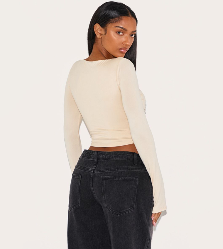 Shape Super Soft Long Sleeves Crop Top