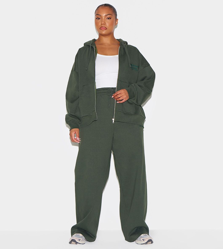 Premium Embroidery Detail Sweatpants