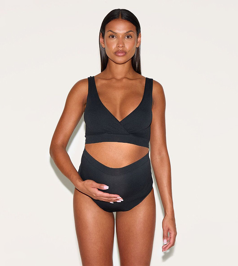 Pack of 3 Seamless Thong Style Maternity Briefs