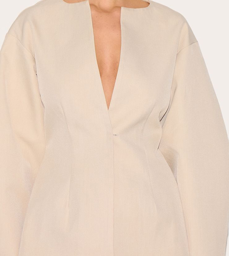 بليزر بخصر مزموم 