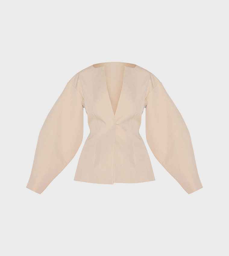 بليزر بخصر مزموم 